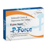 Buy Extra Super P Force 200 (Sildenafil Citrate And Dapoxetine) Online