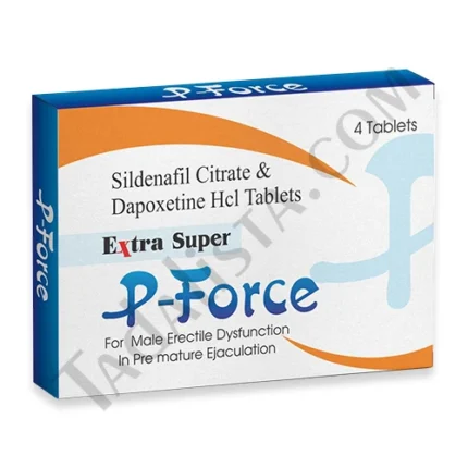 Buy Extra Super P Force 200 (Sildenafil Citrate And Dapoxetine) Online
