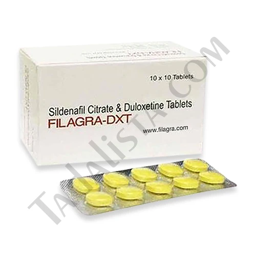 Buy Filagra Dxt 100mg-30mg (Sildenafil Citrate And Dapoxetine) Online