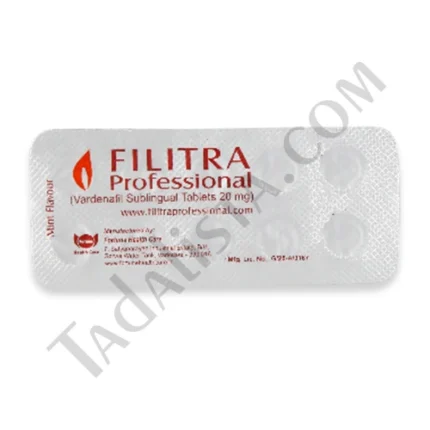 Buy Filitra Professional 20mg strip online