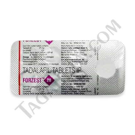 Buy Forzest 20mg strip online