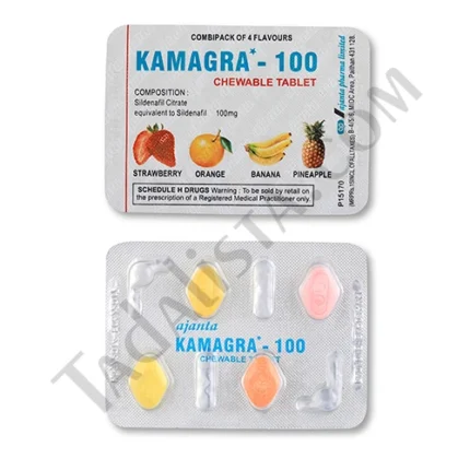 Buy Kamagra Chewable 100mg (Sildenafil Citrate) Online