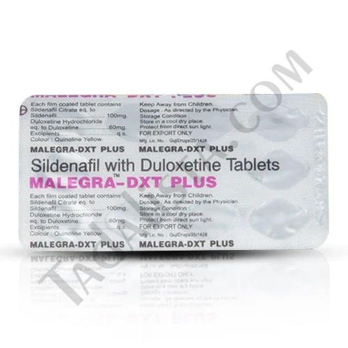 Buy Malegra Dxt Plus 160mg (Sildenafil Citrate And Duloxetine) Online