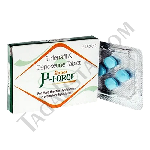 Buy Super P Force 160mg (Sildenafil Citrate And Dapoxetine) Online