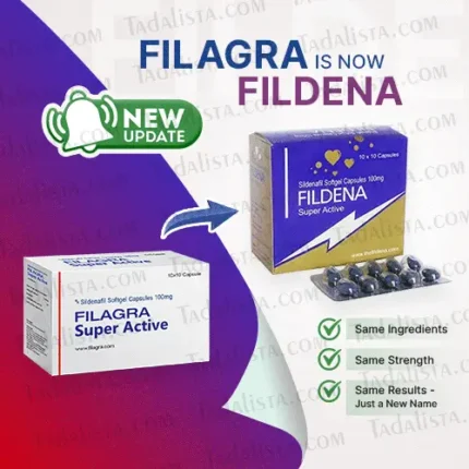 Buy Filagra Super Active 100mg (Sildenafil Citrate) Online