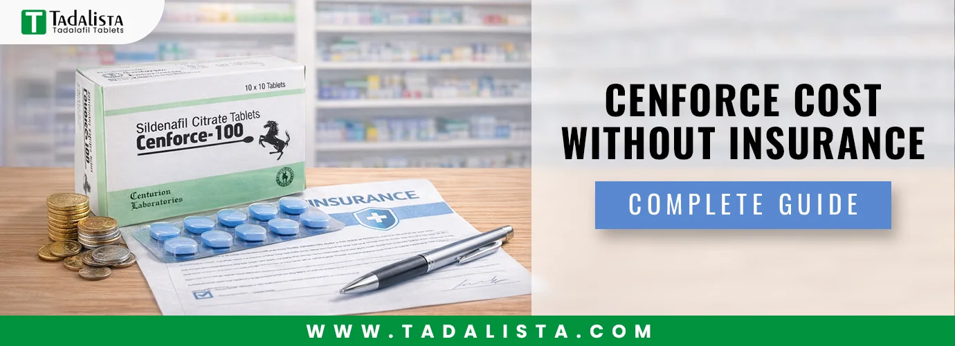 Cenforce Cost Without Insurance: Complete Guide