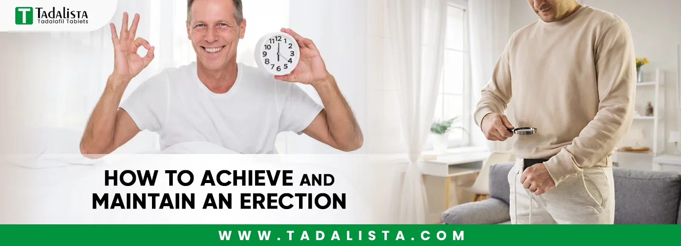 How to Achieve and Maintain an Erection