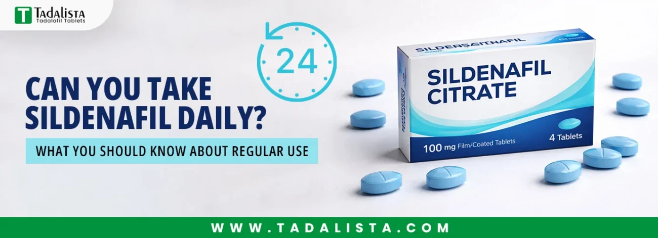 Can You Take Sildenafil Daily
